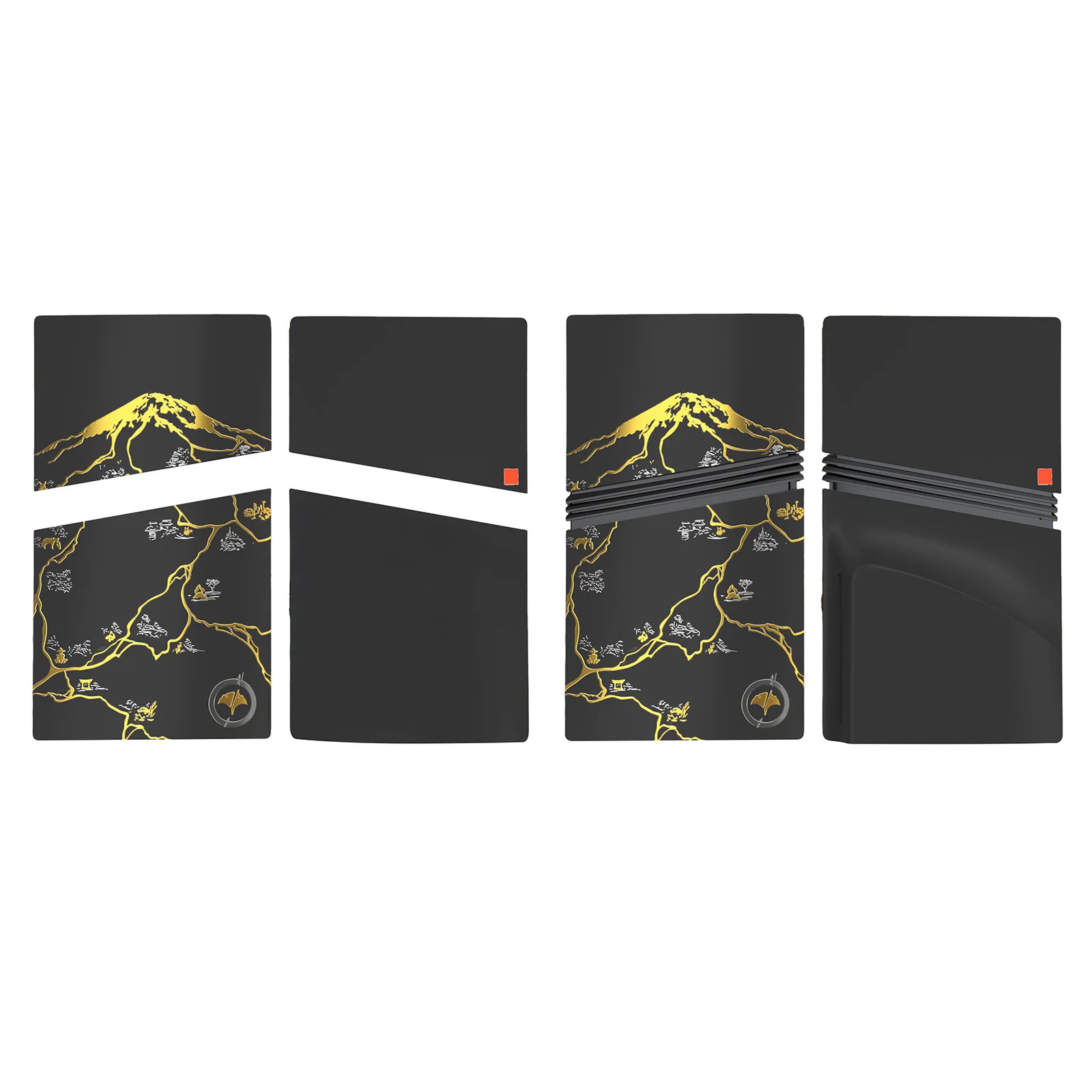 For Playstation 5/For PS5 Pro/For PS5 Slim Digital/Disc Console Limited Ghost Faceplate Replacement Faceplates Shell Cover Plate view 4