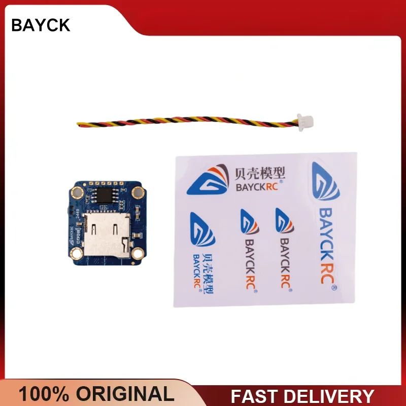 BAYCK  MINI DVR 5-30V Wide Voltage SD Card Recorder PAL NTSC AHD 720P 60fps for FPV Drone RC Camera Car