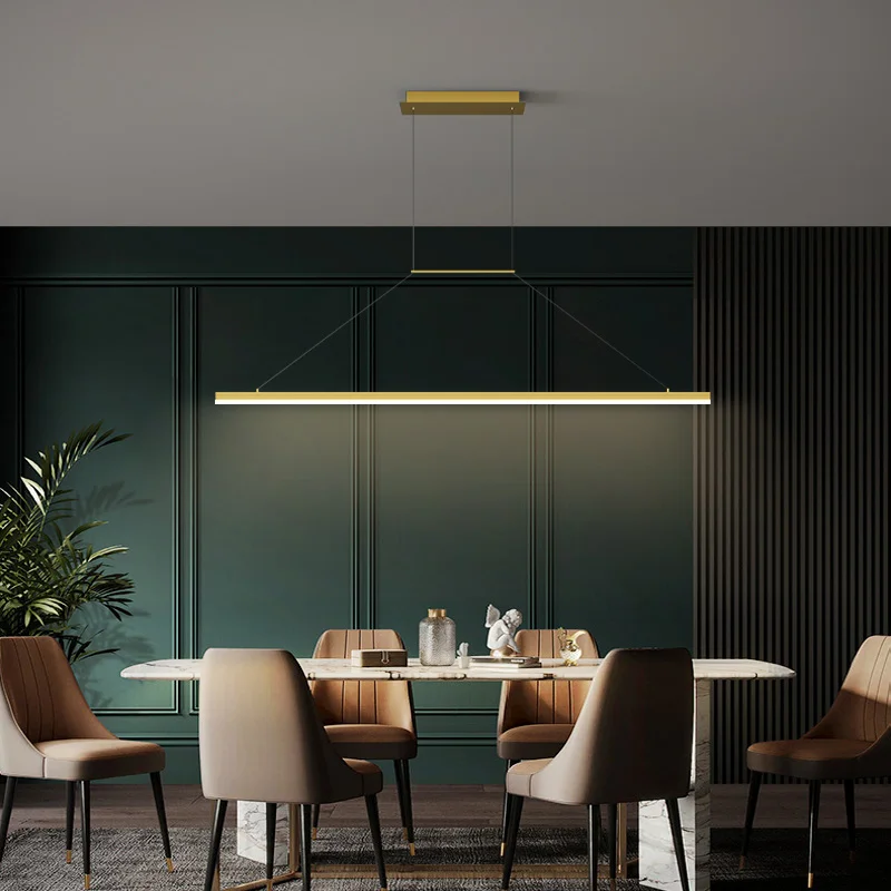 GSPLAN-Plafonnier LED au Design Minimaliste Moderne, Éclairage à Intensité Réglable, avec Télécommande, Idéal pour un Salon, une Chambre à Coucher, un Restaurant ou une Salle à Manger