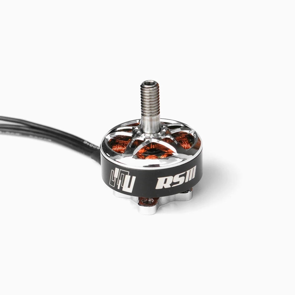 Emax RS III 1800KV 2100KV 2500KV 2306มอเตอร์ไร้แปรงถ่าน3-6S สำหรับชิ้นส่วนสำหรับแข่ง FPV โดรนอาร์ซีขนาด5นิ้ว