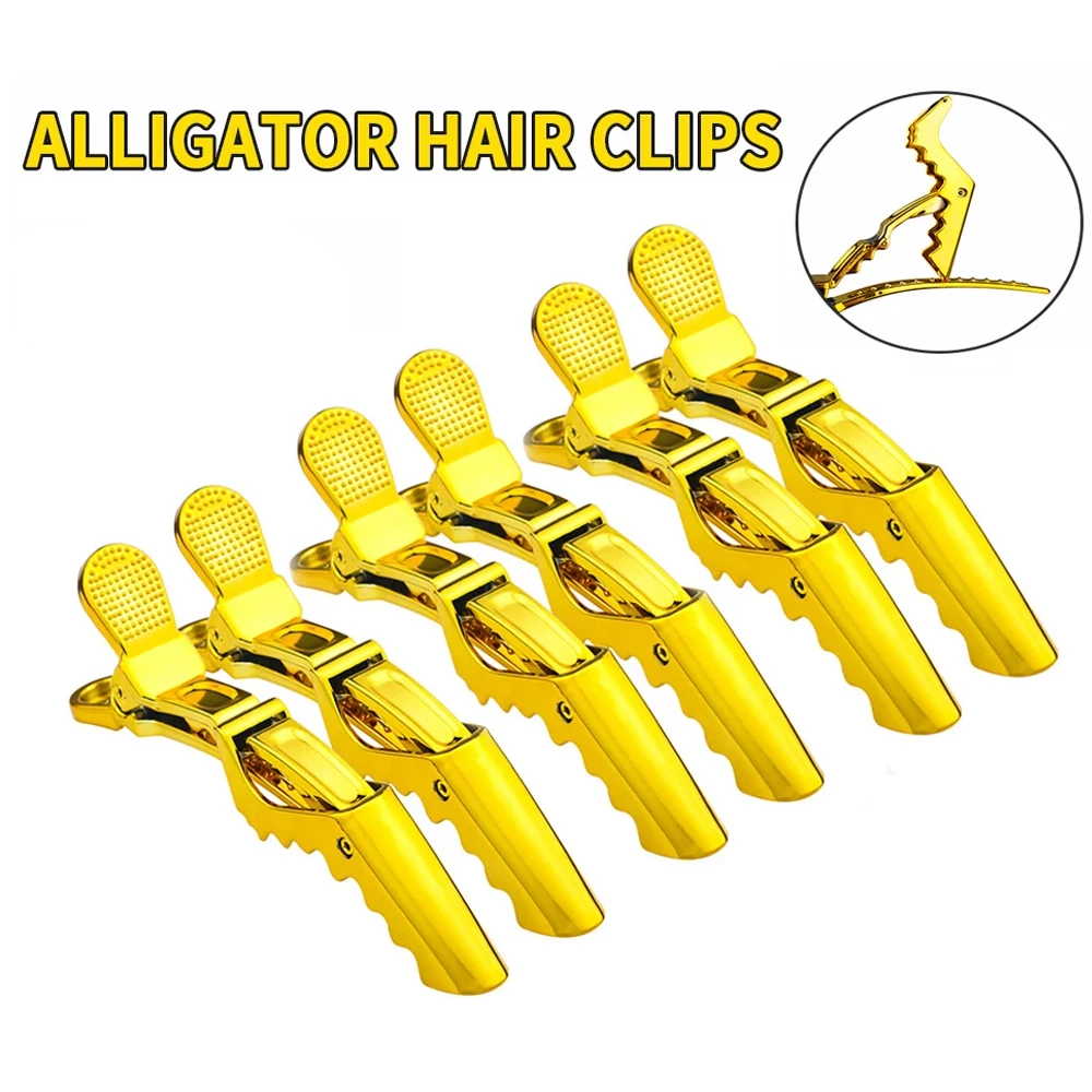 

5Pcs/bag Hair Clip Hairdressing Hairpin Hair Clamps Claw Section Alligator Clips Barber Styling Tools Accessories