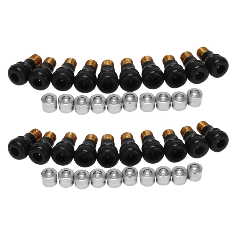 20Pcs Electric Scooter Tubeless Tire Vacuum Valve Wheel Gas Valve For Xiaomi M365 Electric Scooter Accessories