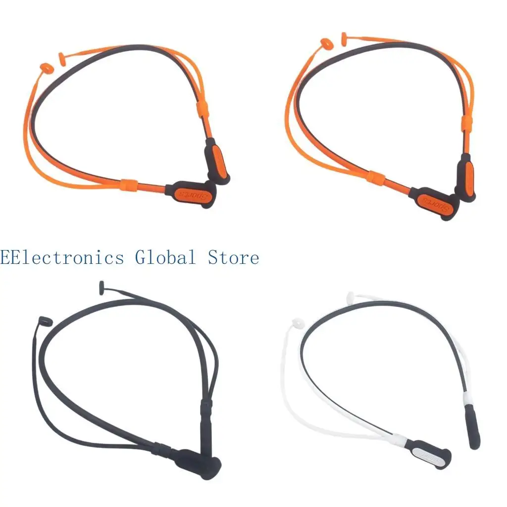 462B Soft Silicone Earphone Lanyard, Neck-Worn Retention Cord for Buds 4Pro/Buds 4 Earbud for Running, Travel, Daily Carry, Gym