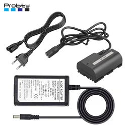AC Power Adapter Kit LP-E6P LP E6P Dummy Battery for Canon EOS R5 Mark II,R5,R6,R7,R,EOS 5DS R,6D,7D,80D,90D,5D Mark II Mark III