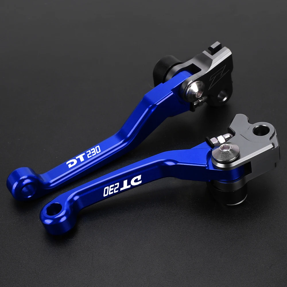For yamaha DT230 LANZA DT 230 1997-2011 2010 2009 2008 Motocross CNC Aluminum Motorcycle Pivot Brake Clutch Levers Adjustable