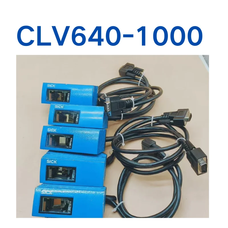 

Used CLV640-1000 code reader tested OK and shipped quickly