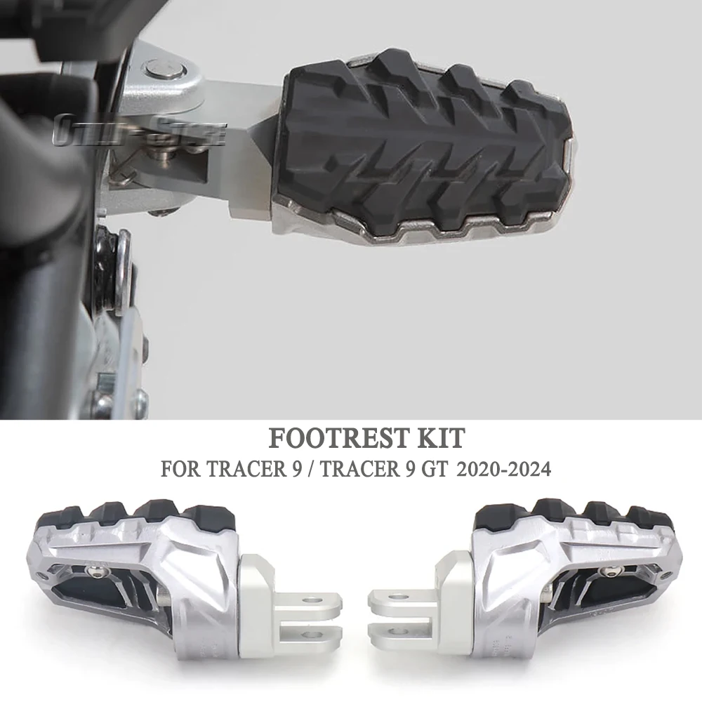 

New Footpeg Kit For Yamaha TRACER 9 Tracer9 Tracer 9 Tracer 900 GT 2020-2024 Motorcycle Accessories Footrest Foot Pegs Pedals