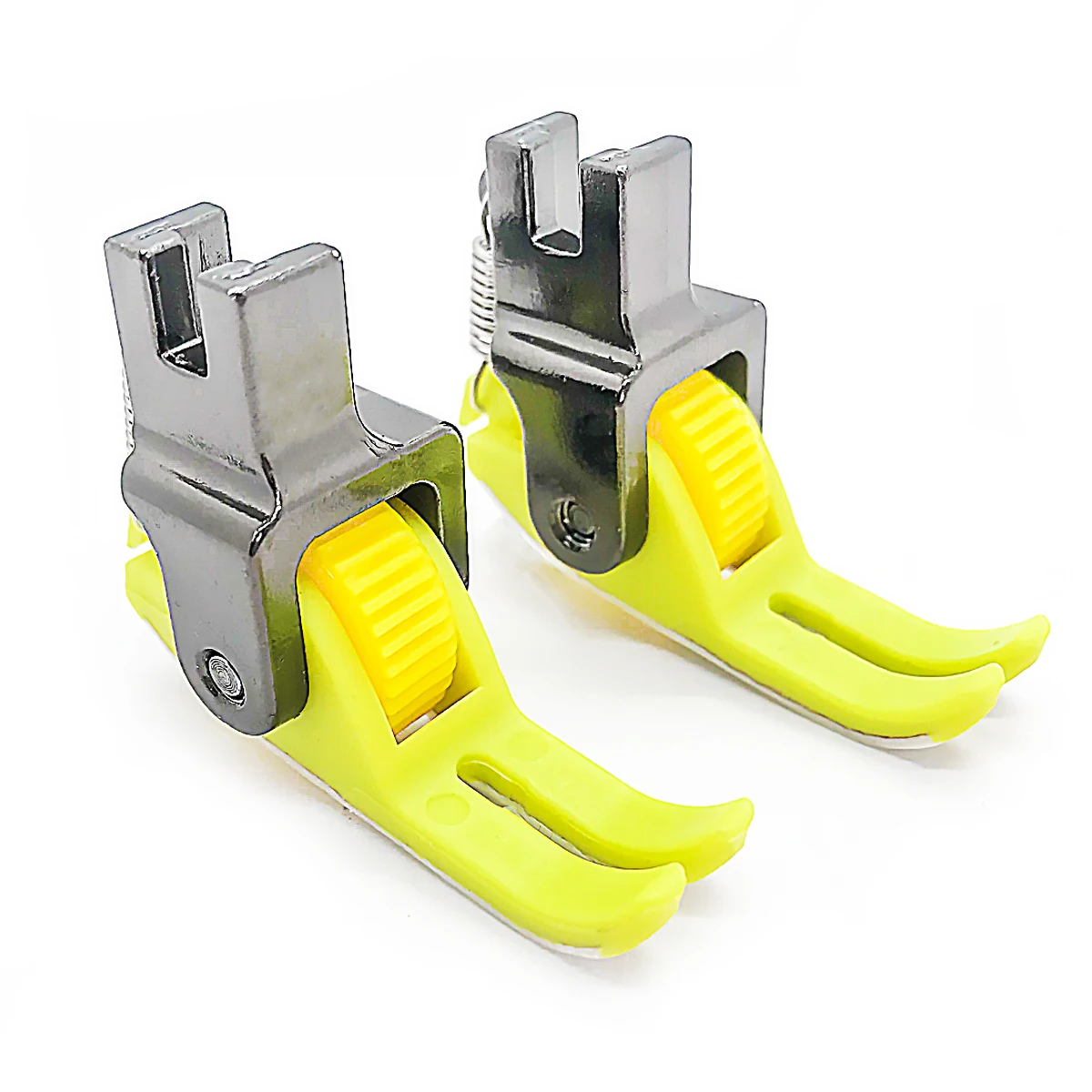 Upgrade version wide gap flat car plastic roller presser foot, do not eat cloth cloth pressure line, thick and thin general