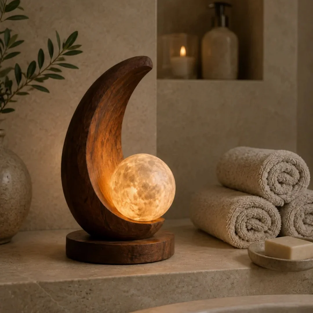 Minimalist Bedside Wooden Decorative Items With A Romantic Aesthetic Style Suitable For Birthday And Wedding Decorations