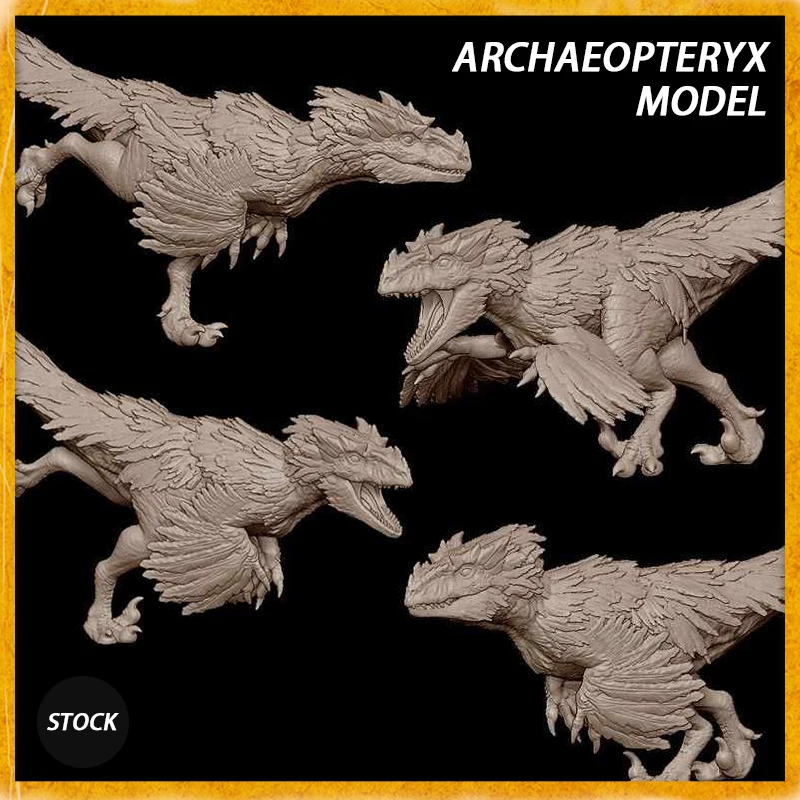 1/35 15cm archaeopteryx Archaeopteryx model Toy Ancient Prehistroy Animal Model GK customize Theropoda Primitive dinosaur