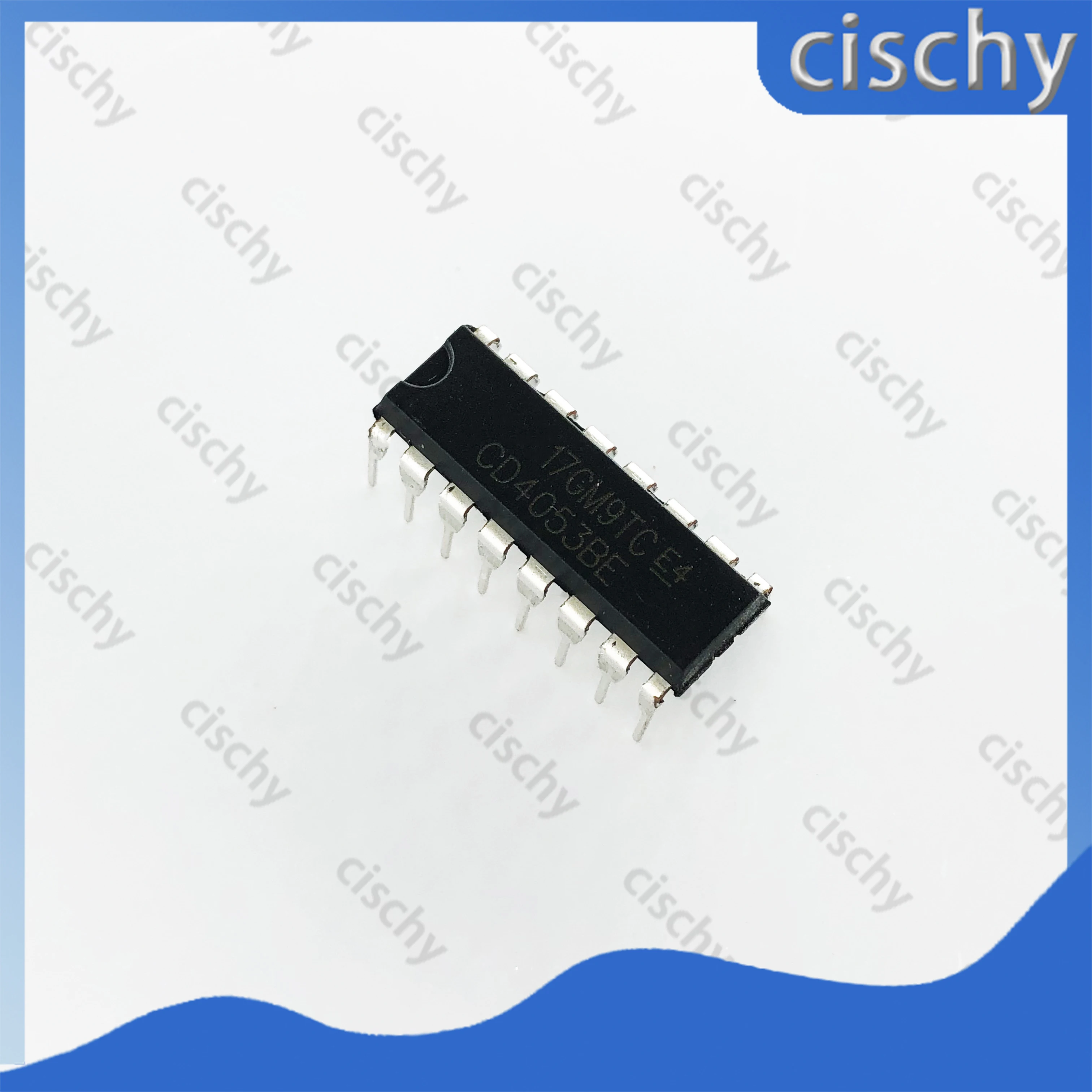 10PCS/Lot CD4053 CD4053BE HEF4053 cd4053be 4053 DIP-16 Analog Switch IC In Stock
