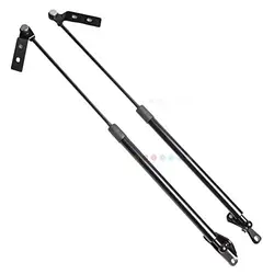 for SUZUKI IGNIS II 2003-2012 Gas Lift Carbon Fiber Supports Struts Prop Rod Shocks Rear Boot Tailgate Trunk 550 mm