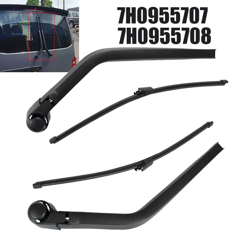 Pair Rear Wiper Assembly For T5 2004-2009 For T 6 2015+ 7H0955707 7H0955708 Rear Wiper Assembly High-Quality