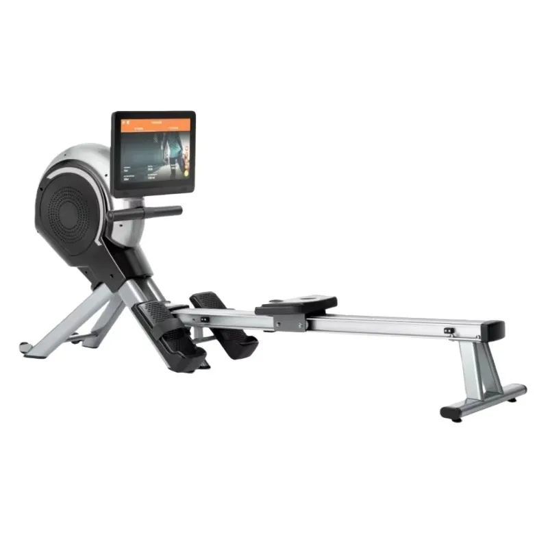 Commercial Equipment Indoor Cardio Exercise Machine Touch Screen Rowing Machine Magnet Rowing For Gym Club Professional Training