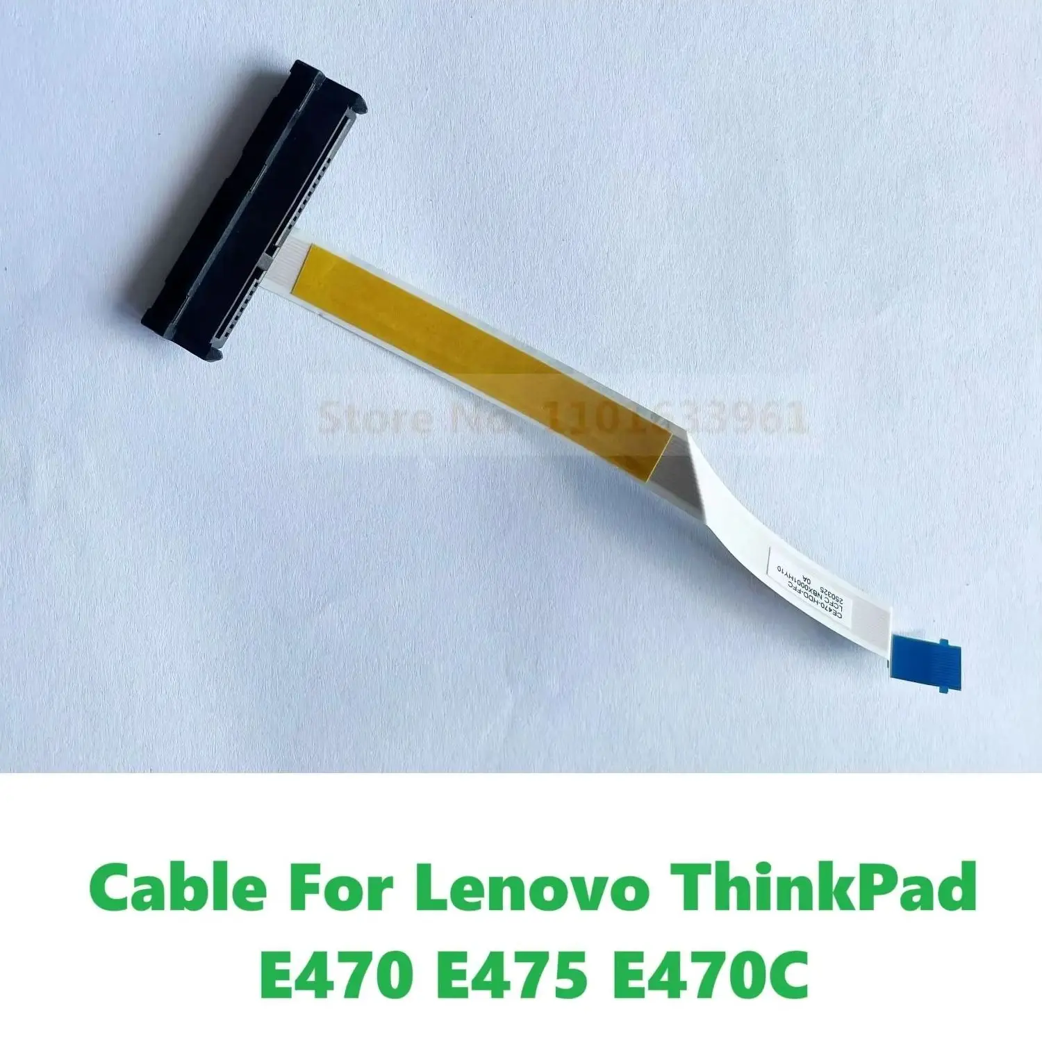 2.5 SATA SSD HDD Hard Drive 14pin Cable Connector for Lenovo ThinkPad E470 E475 E470C CE470 PN: NBX0001HY10