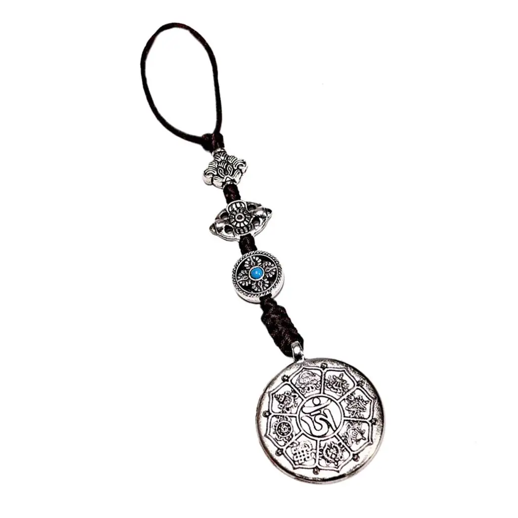 Amulet for Necklace Dangle Car Ornaments Hanging DIY Buddhist 4-