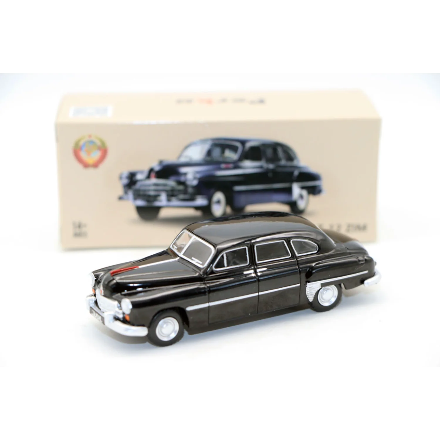 

Литая под давлением масштаб 1/64 GAZ-12 ZIM Gasjim, модель автомобиля из сплава, Коллекционная игрушка, подарок, сувенир, украшение для дисплея