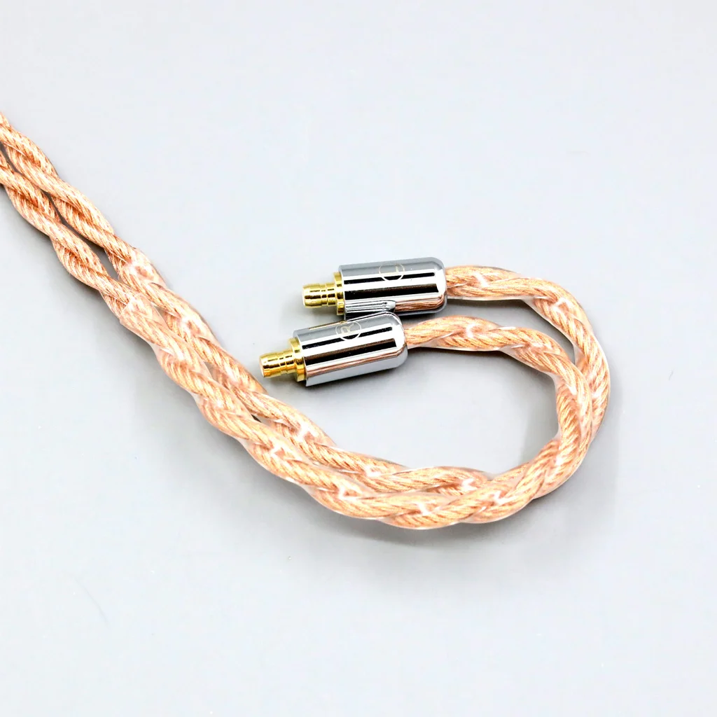 4 core 1.8mm Mixed Coaxial Graphene Shielding Earphone Cable For Acoustune HS 1695Ti 1655CU 1695Ti 1670SS 7N OCC 7766