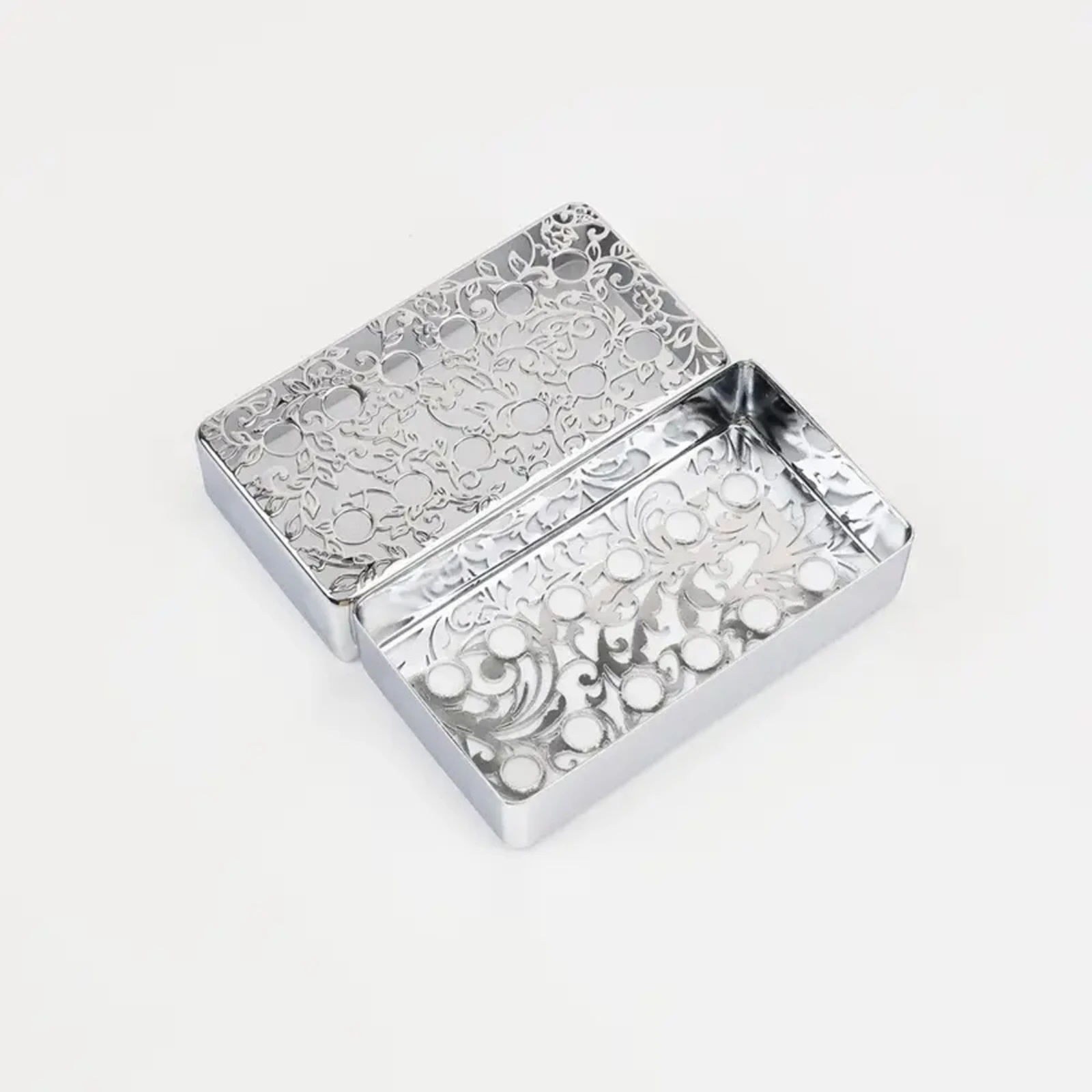 Pickup Covers with Scroll Openwork Decorative Electric Guitar Pickup Covers Hardware Metal Long-Lasting for Guitarists
