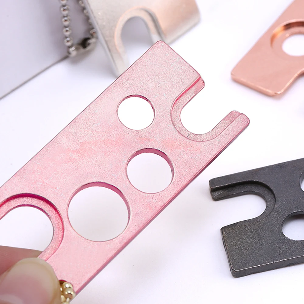 1 pz colla per ciglia apribottiglie estensione ciglia in metallo colla ugello bottiglia di ricambio bocca testa tappi apri clip strumenti per ciglia