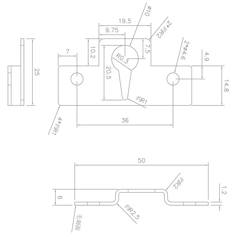 10 قطعة إطار الصورة المجلفن هوك صورة شماعات أخفى زر الزفاف عبر غرزة الأجهزة الملحقات