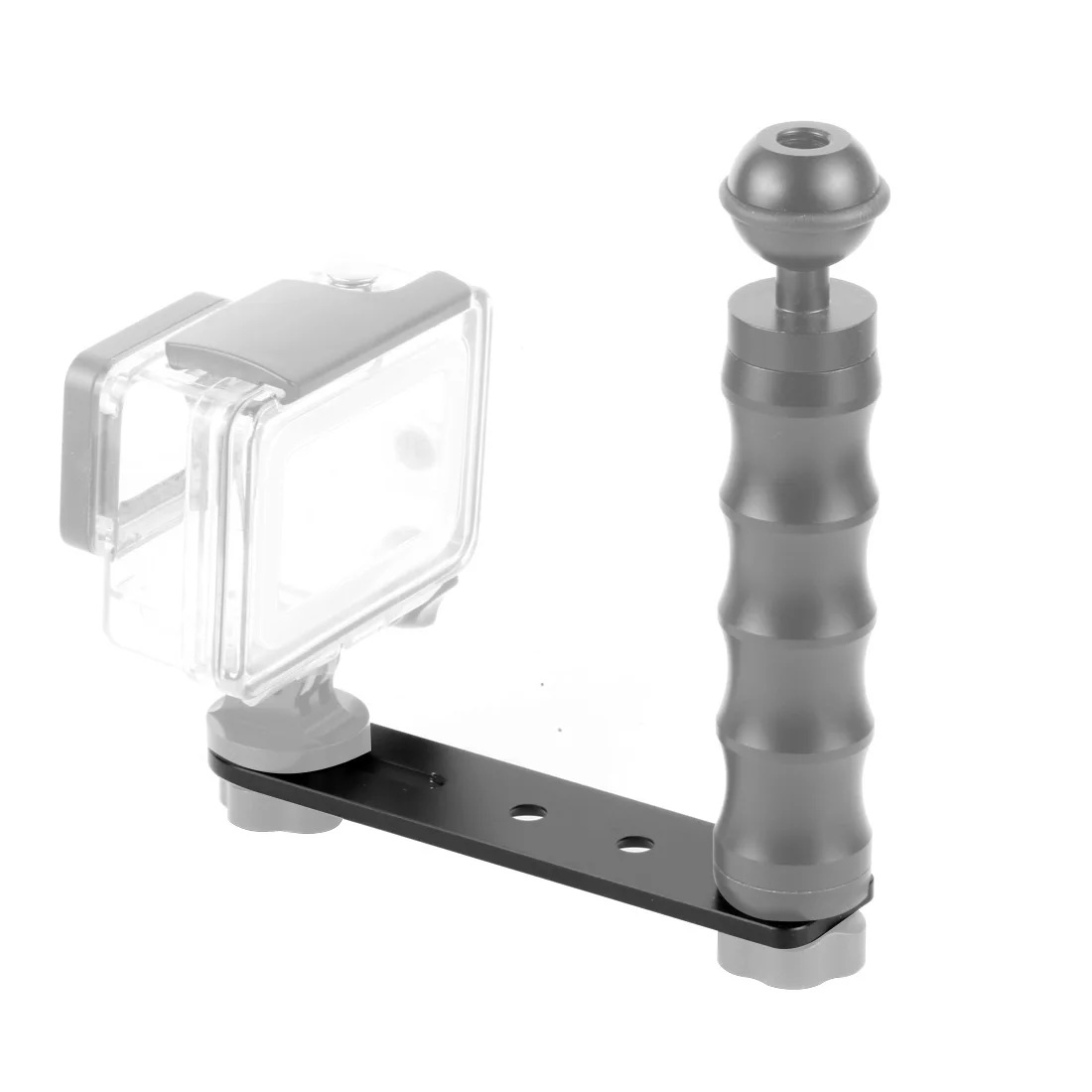 BGNing Aluminiumlegierung Connect Mount Plate Support 30 kg mit 1/4 Zoll Schraubenlöchern Schnellwechselplatine für SLR-Kamerafotografie – Detail 9