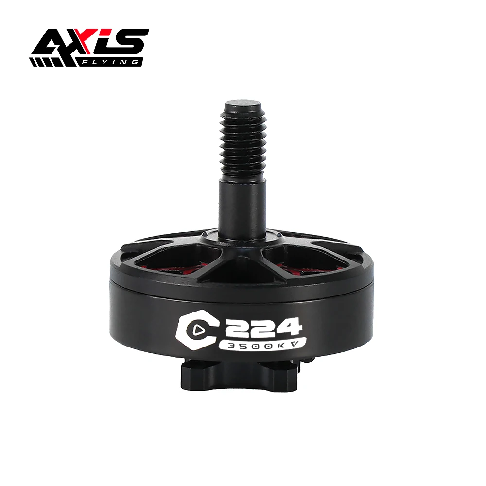 Axisflying FPV Brushless Motor C224 2204.5 1900KV/2300KV/2750KV/3500KV for 3.5inch Cinewhoop and Cinematic Drone