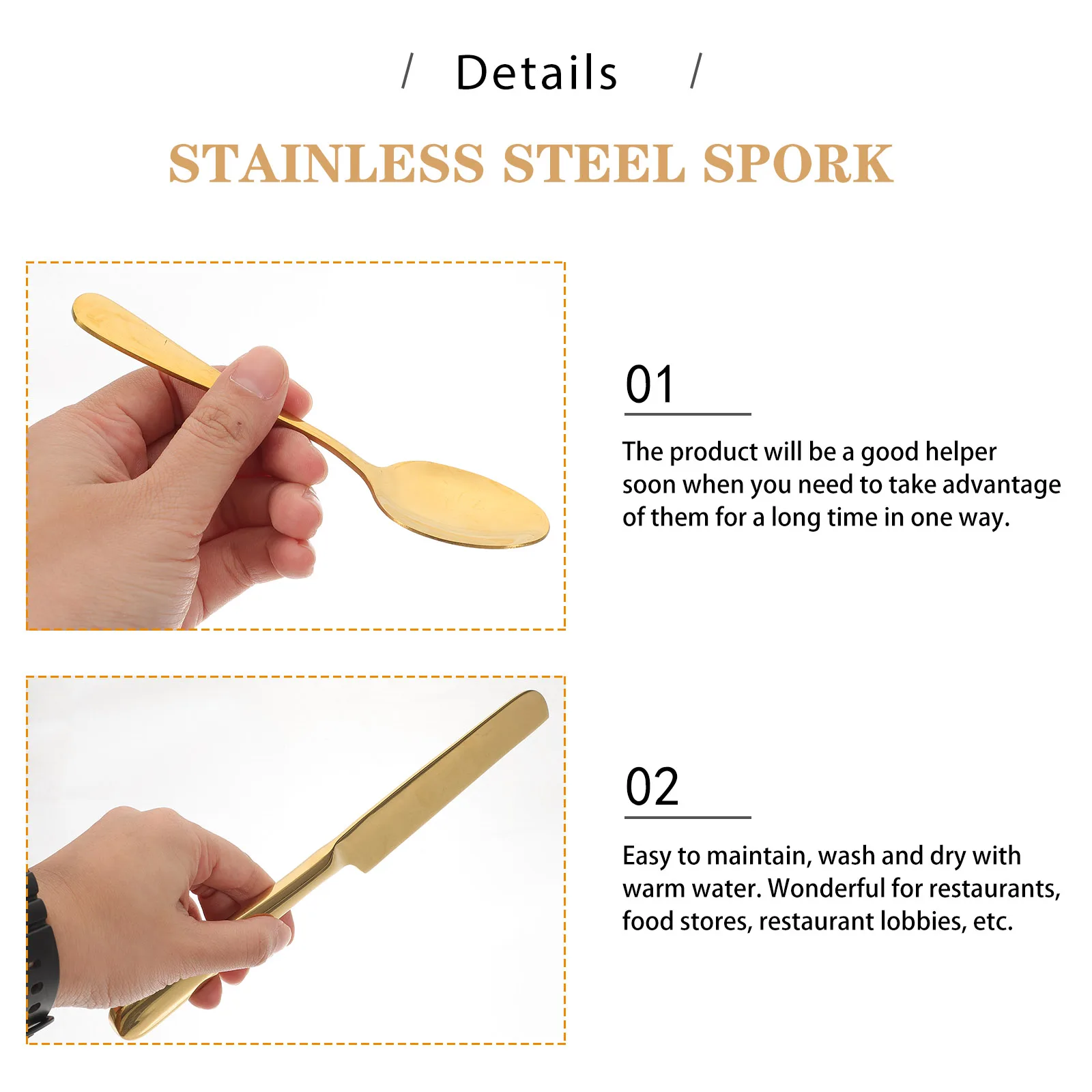 

1 set Stainless Steel Baking Tool Set Creative Handle Easy Clean Corrosion Resistant Cake Spatula Space Saving