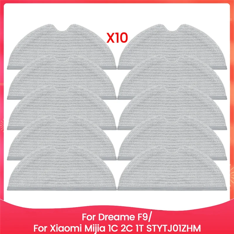【Berserk】Mop Pad For Dreame F9/Xiaomi Mijia 1C 2C 1T STYTJ01ZHM Replacement Parts Reusable Washable Mopping Cloth Accessories