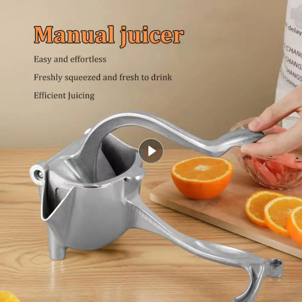 Manual Juicer Lemon Orange Juice Squeezer Habitat Household Aluminum Alloy Handy Juicer Extractor Kitchen Tool Fruit Press