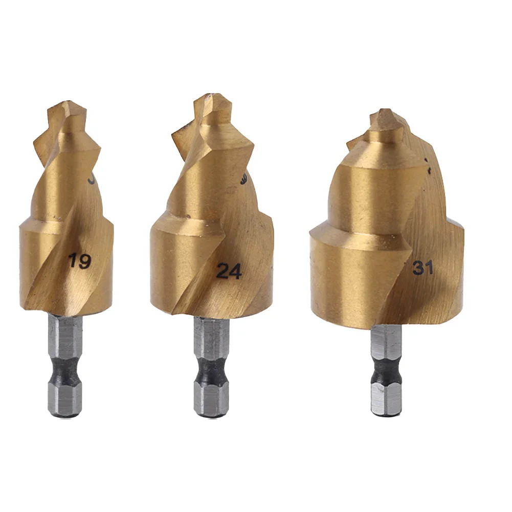 

Hexagonal Shank HSS Drill Bit Secure Fit Sturdy Construction Use Easy To Use Efficient Plumbing Tool Easy To Use