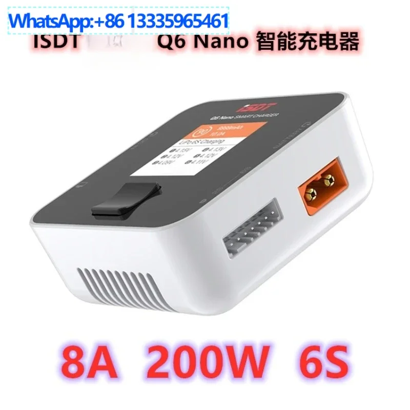 

Интеллектуальное зарядное устройство ISDT Q6 NANO Q8 Max, балансная зарядка, зарядное устройство для модели самолета