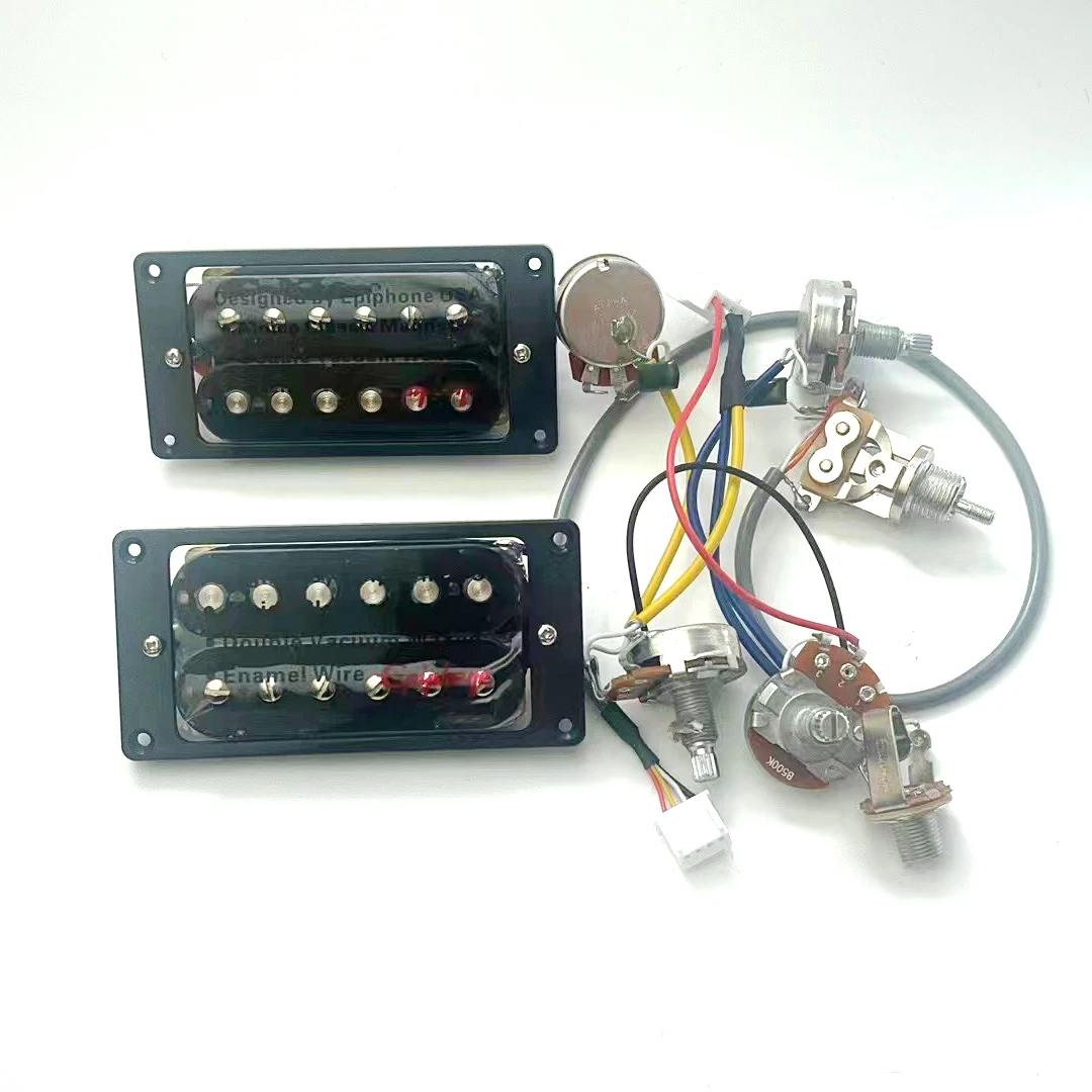 

Original Korean made Epi LP standard SG electric guitar humbucker 1C with 2V2T wiring harness