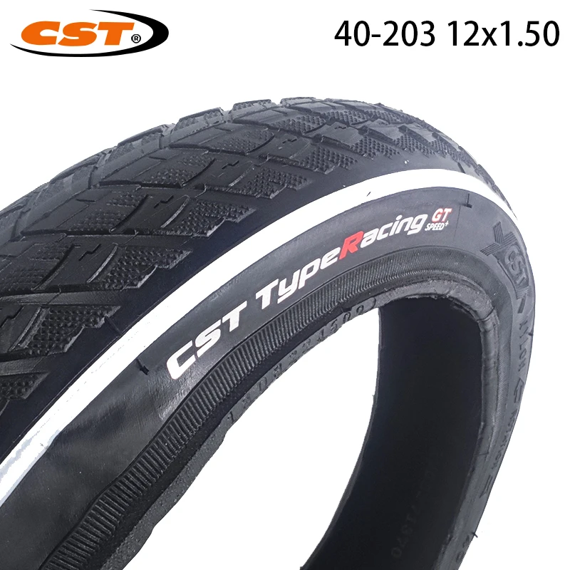 CST CTC-06 12 inch 12x1.50 40-203 Bicycle Folding Tire TypeRacing GT Speed+ 120TPI Children Balance Bike TireCycling Tyre Parts