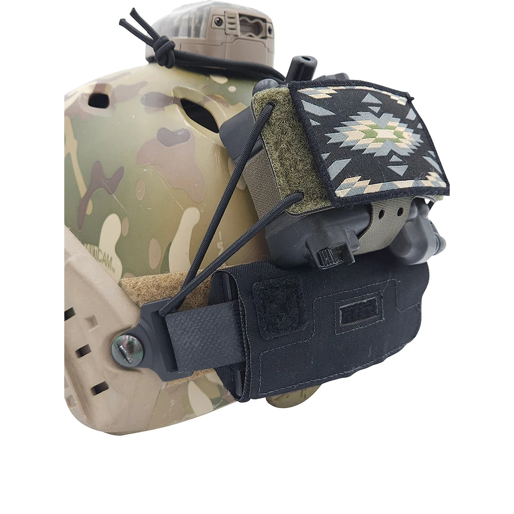 Estuche MOLLE contrapeso para batería NVG casco táctico - imagen 4