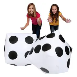 30*30cm Funny Inflatable Dice Swimming Pool Party Supplies Children Adults Game Play Toys Cube Toys Outdoor Entertainment