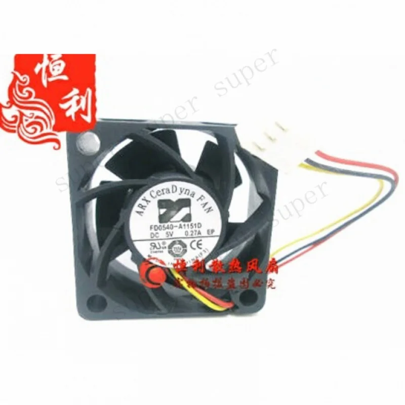 S+    ARX cooling fan 4020 FD0540-A1151D DC5V 0.27A 4CM 3-wire