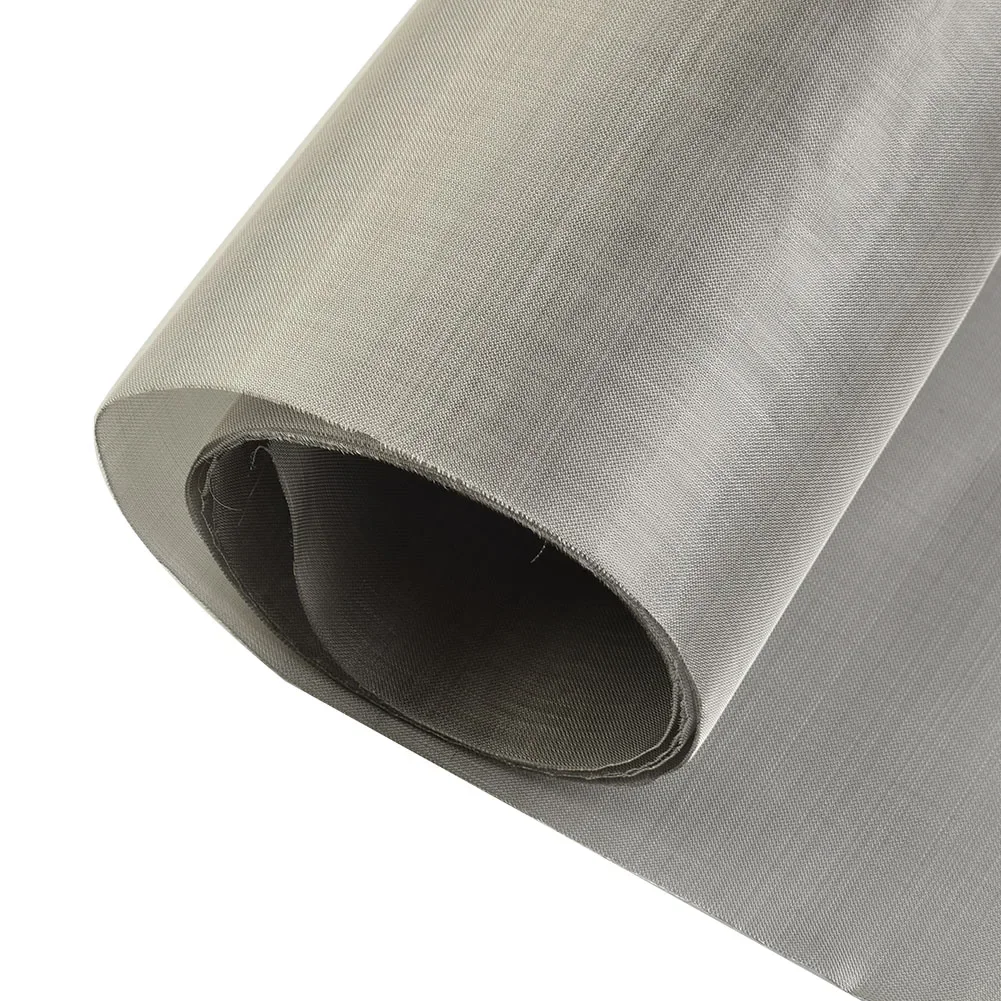 Wide Range of Applications 304 Stainless Steel Fine Screen Filter Acid and Alkali Resistant 120 Mesh 12 x 40 Inch