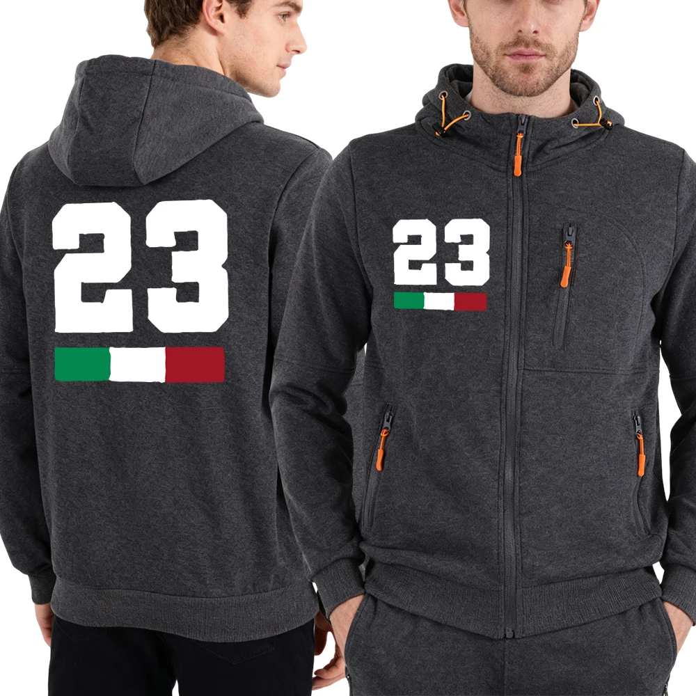 

Толстовки на молнии с принтом флага Италии, мужская модная толстовка с карманами, повседневная мягкая флисовая толстовка, удобная уличная одежда