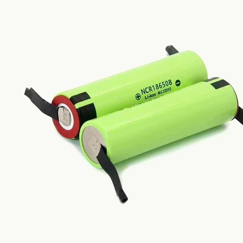 100% Original 18650 Battery 3.7V 3400mAh 18650 Rechargeable lithium battery for 18650 battery + DIY nickel piece