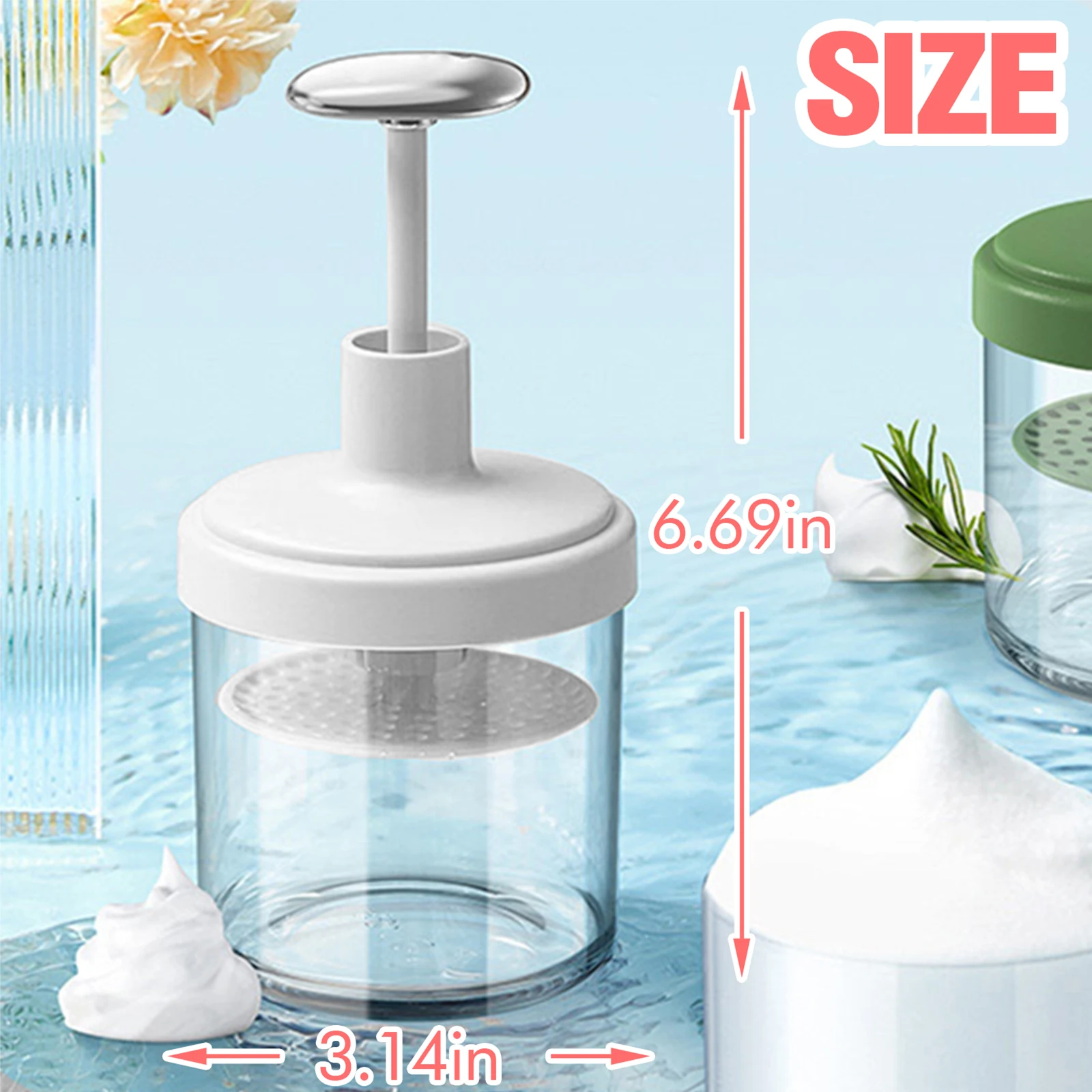 Press-Type Press-Type Foaming Bottle For Shower Gel Shampoo and Facial Cleanser In The Bathroom - Aliexpress Deal