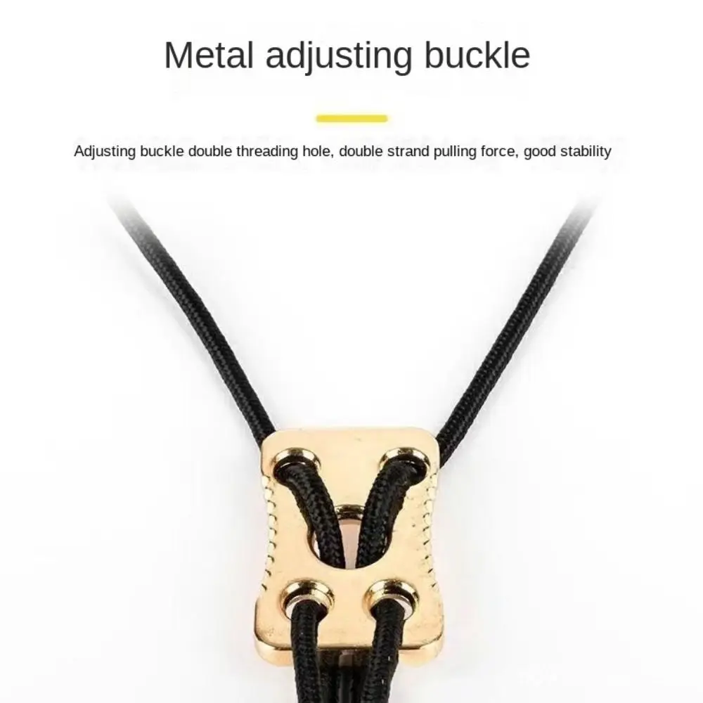 สายคล้องคอแซ็กโซโฟนแบบปรับได้ที่ทนทานหนัง PU สายรัดไหล่แซ็กโซโฟนที่สะดวกสบายตะขอโลหะหนาคลาริเน็ตคอเด็ก