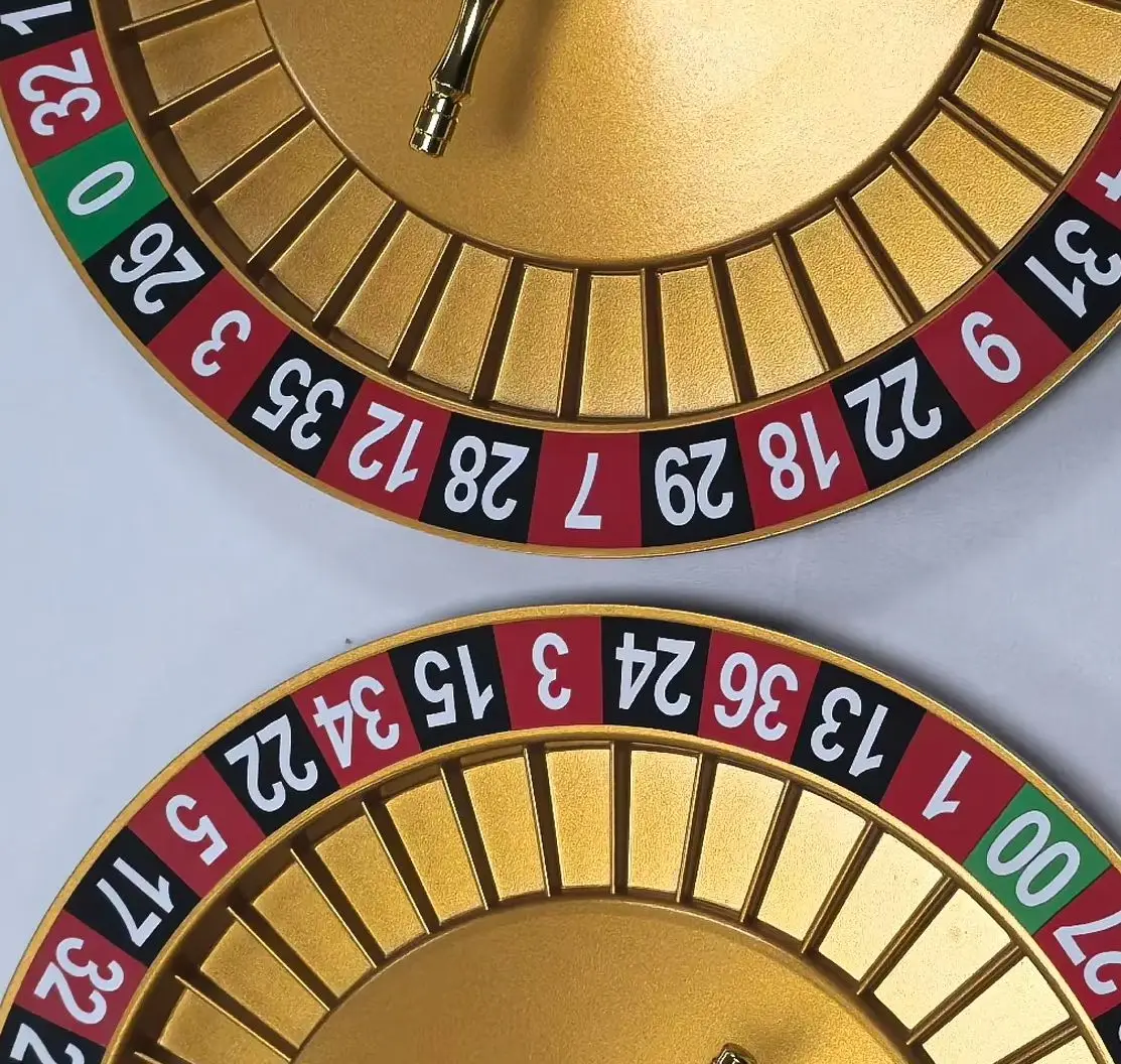 22-Inch High Quality Solid Wood Professional Roulette Wheel Entertainment Product
