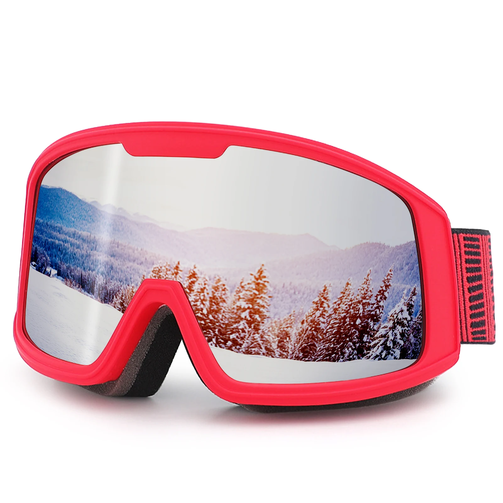 

Clarity Increased Ski Goggles for Men Women Anti Fog UV Snow Goggles Clarity Increased Ski Goggles for Women