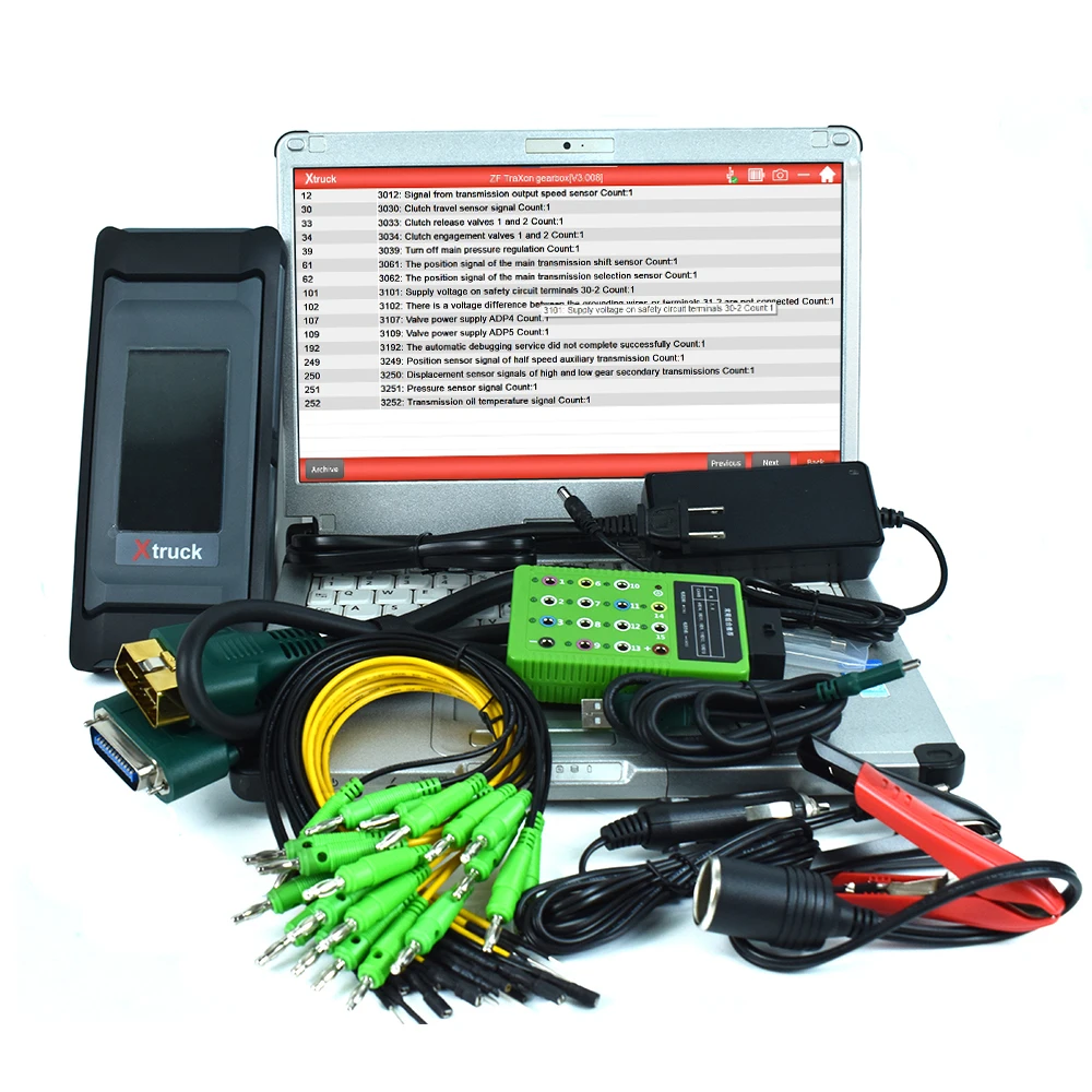 C2 laptop for X-truck transmission ATM for FAST SINOTRUCK RCS ABS EBS ECAS diagnostic tool automatic Chassis Inspection tool