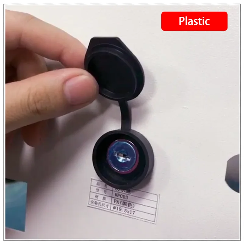 

15 шт. черных пластиковых водонепроницаемых колпачков для промышленного электрооборудования, цилиндрической формы, для внешней герметизации