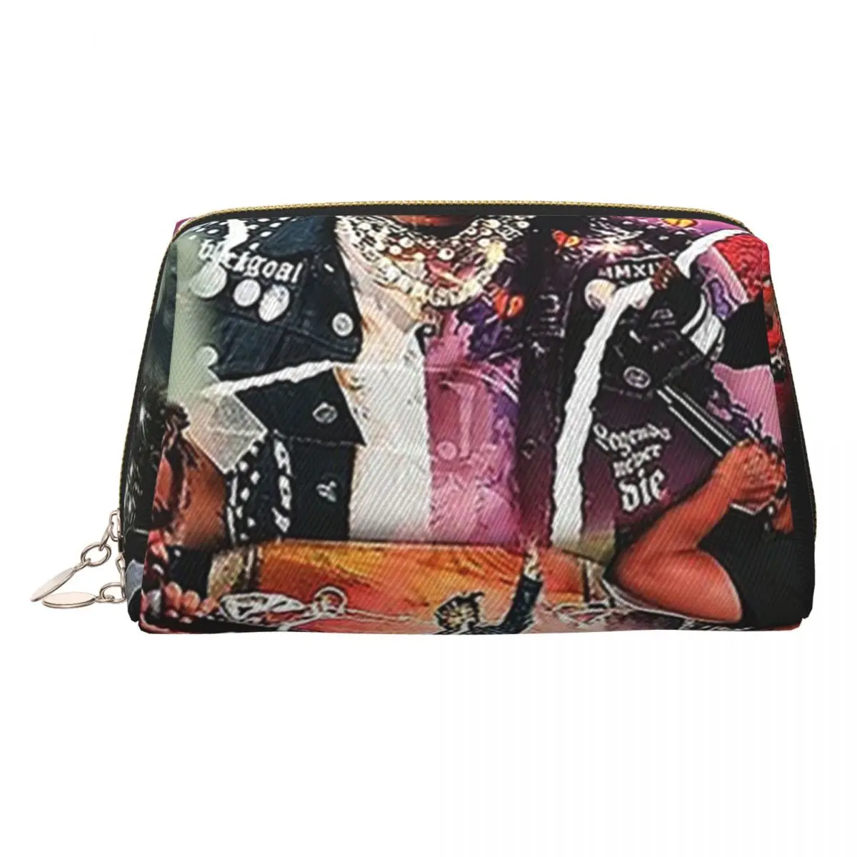 Concert Juice Wrld Women Cosmetic Bag Travel Makeup Organizer Pouch Toiletry Storage Dopp Kit Case