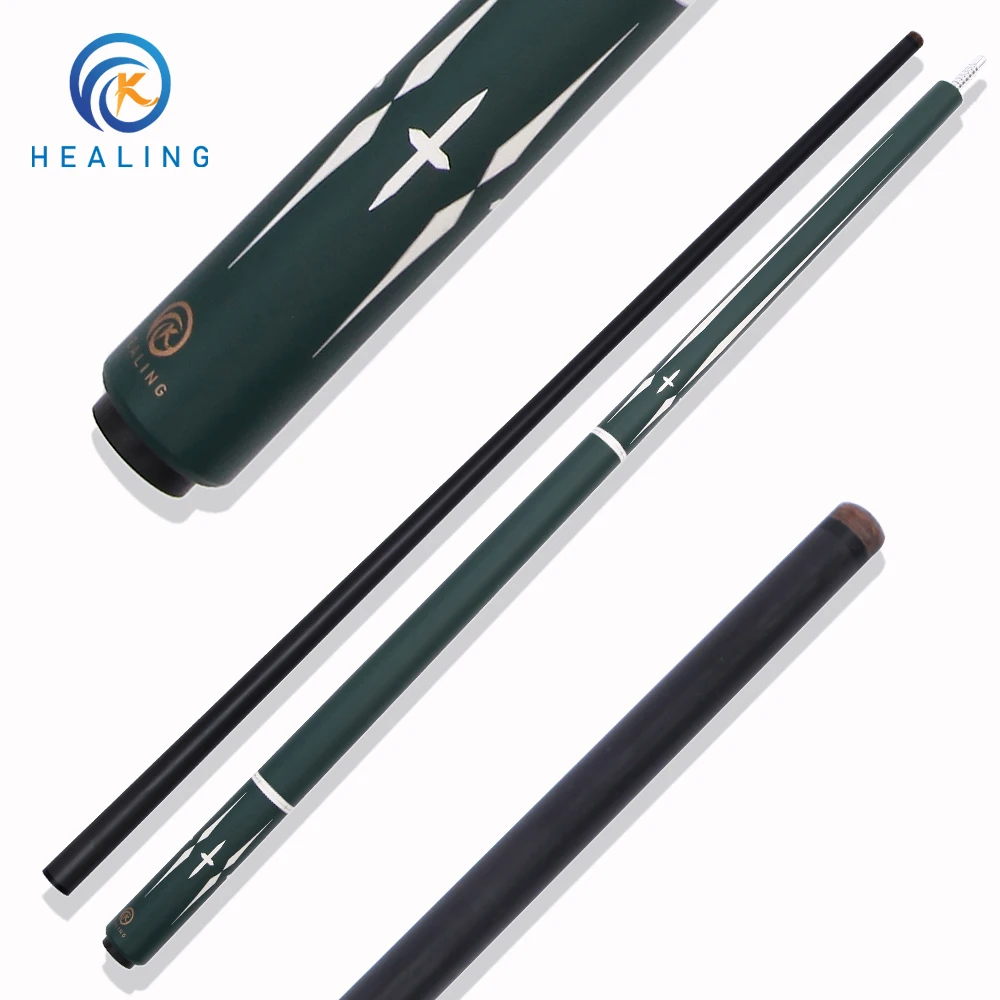 OKhealing カーボンシャフト OKHEALING カーボンファイバー ビリヤード キュー スティック 12.4mm M