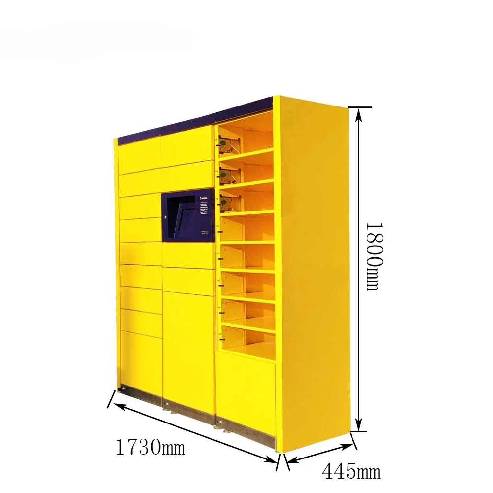 Outdoor Smart Parcel Locker Cabinet Smart Self Service Parcel Delivery Locker Customized Express