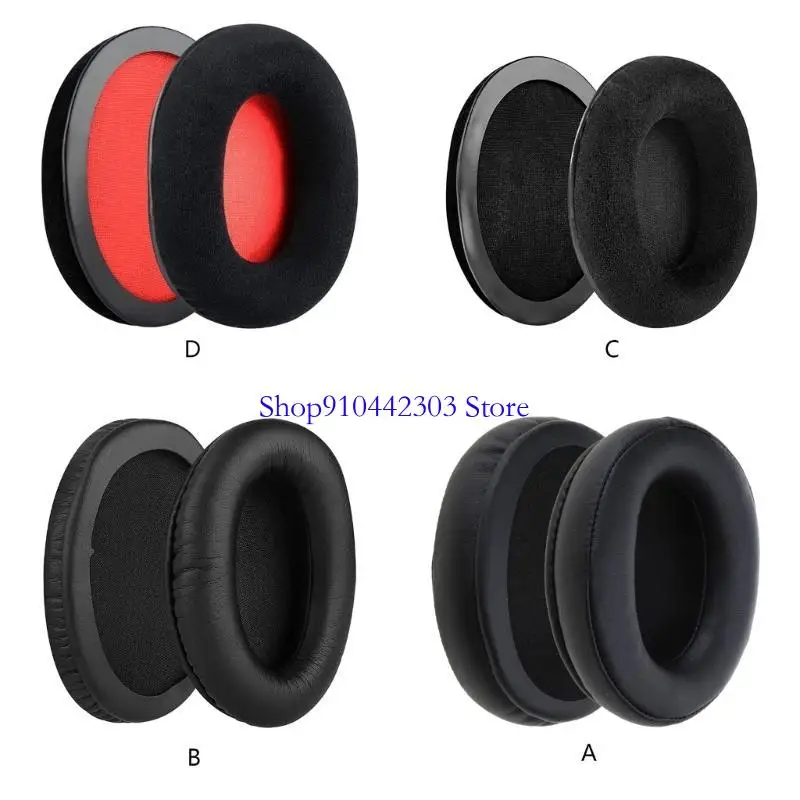 L4MD وسادة الأذن مرنة وسادة غطاء أذن ل Cloud II2 سماعات الرأس